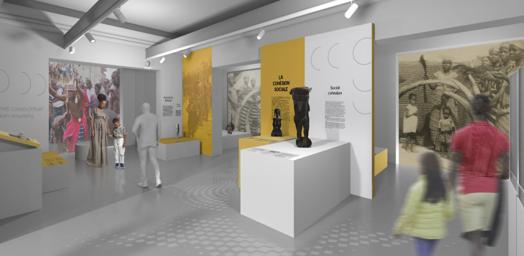 axonométrie de la Cité des enfants