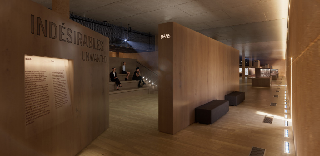 axonométrie de la Cité des enfants